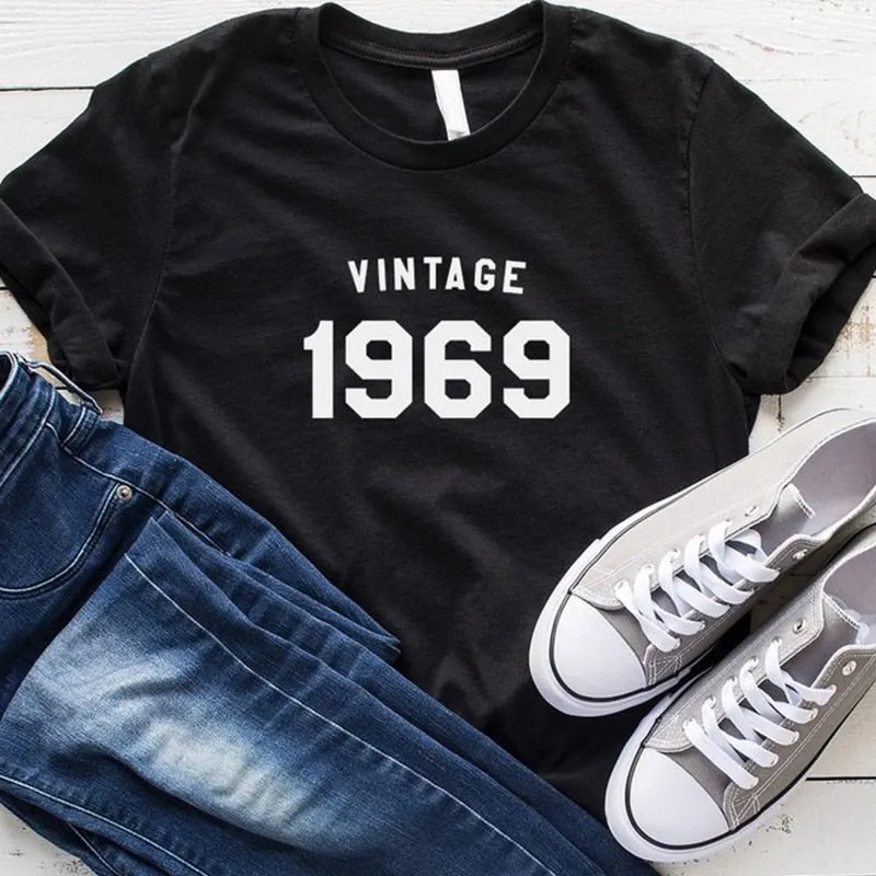 Vintage 1969 Birthday T-Shirt | 55th Birthday Party T-Shirt