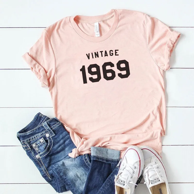 Vintage 1969 Birthday T-Shirt | 55th Birthday Party T-Shirt