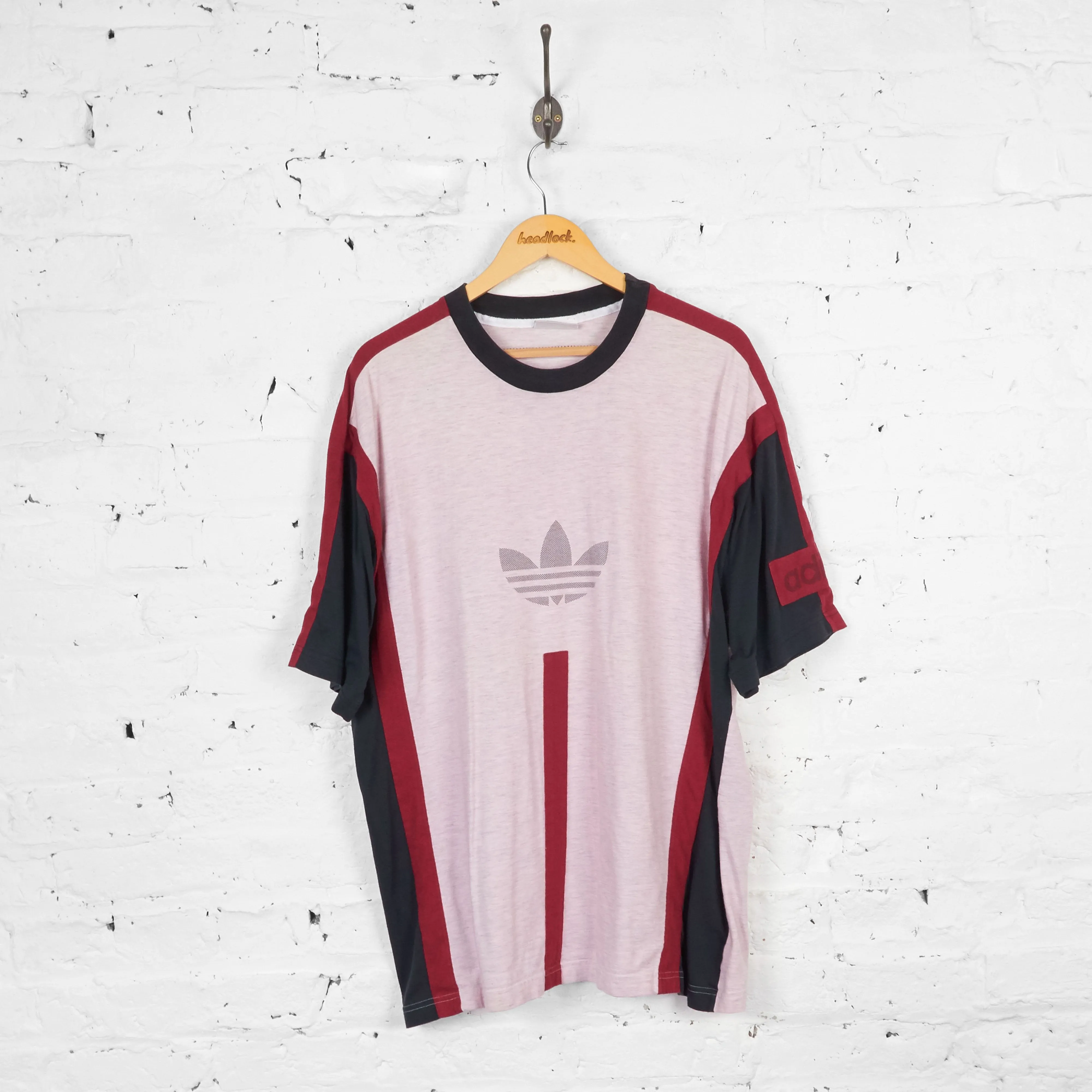 Vintage Adidas T-shirt - Pink - XL