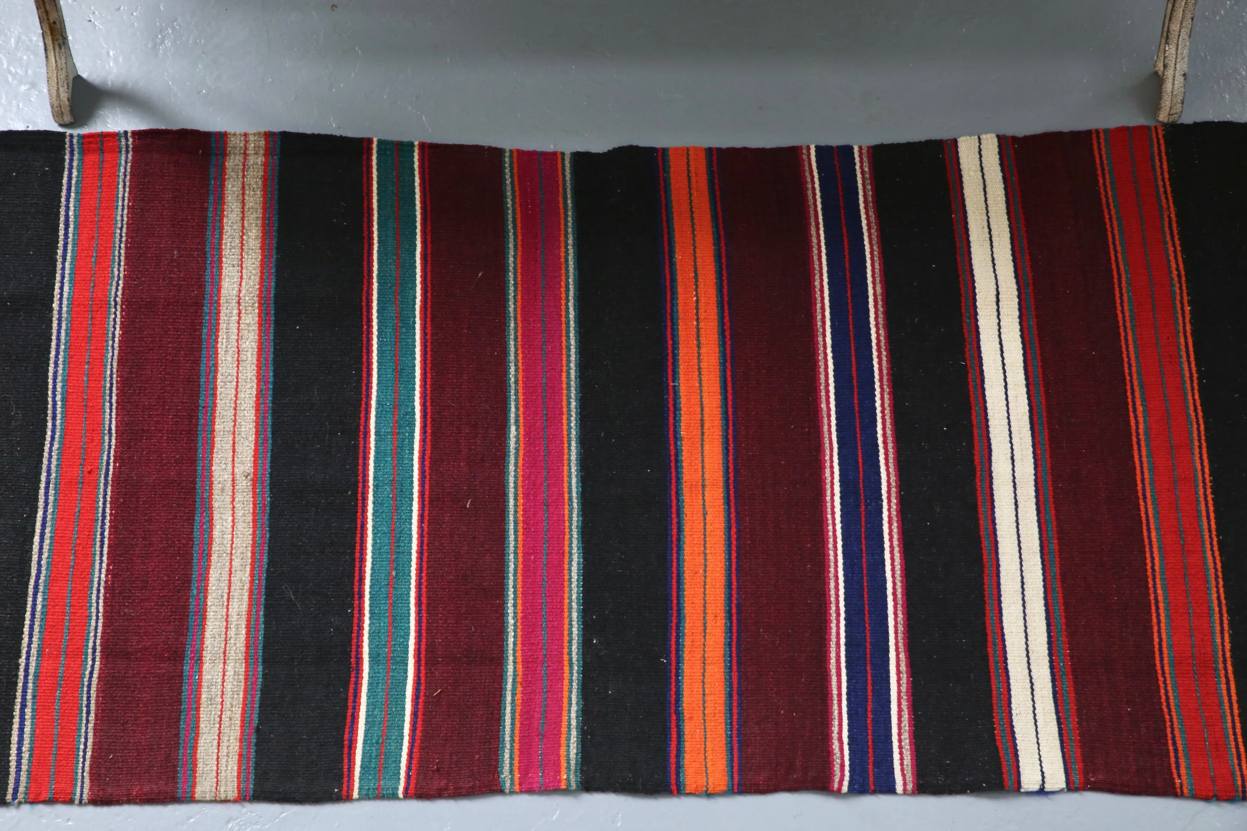 Vintage Anatolian Kilim Runner 2.2ftx8.2ft