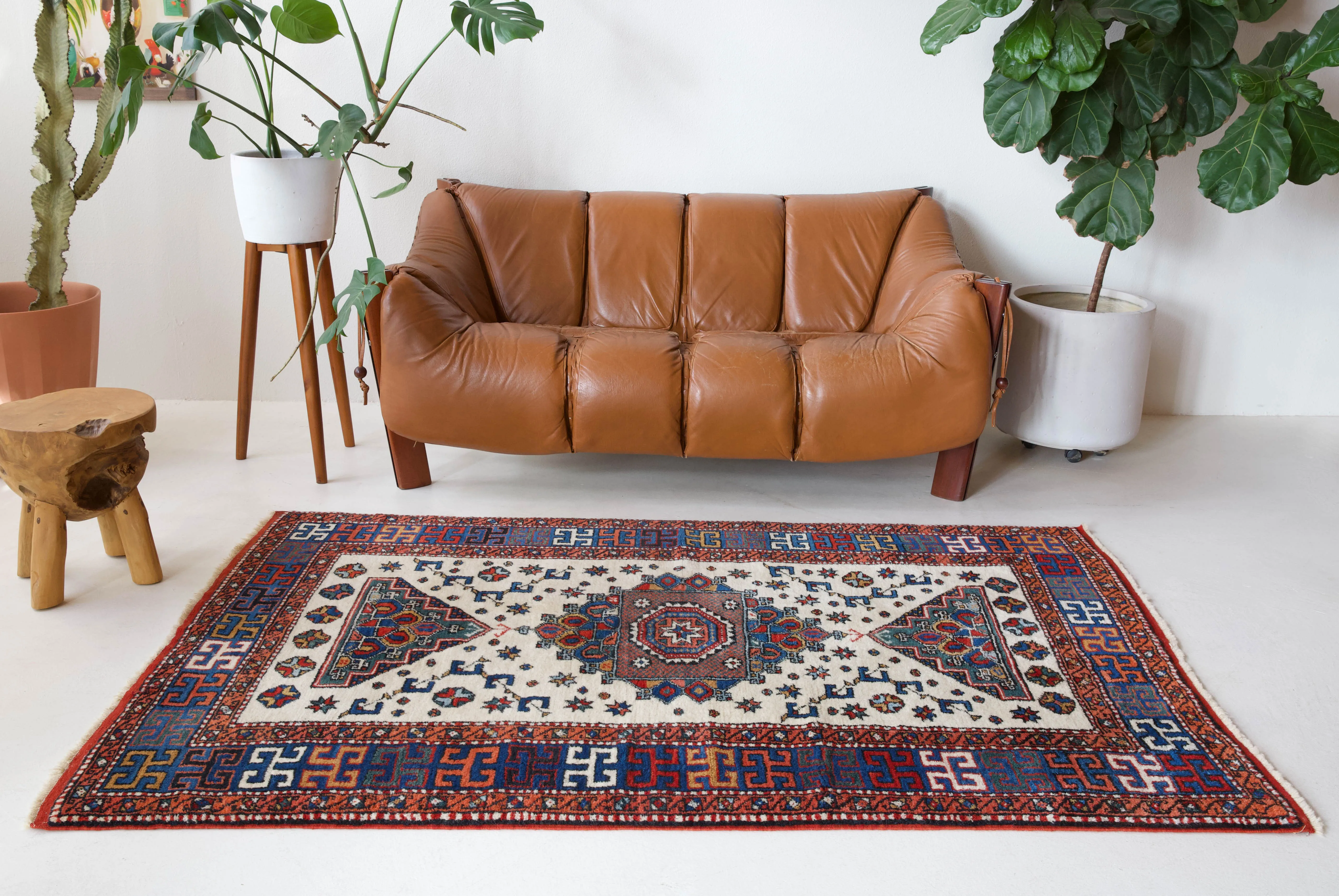 Vintage Canakkale Rug 4'8"x6'11"