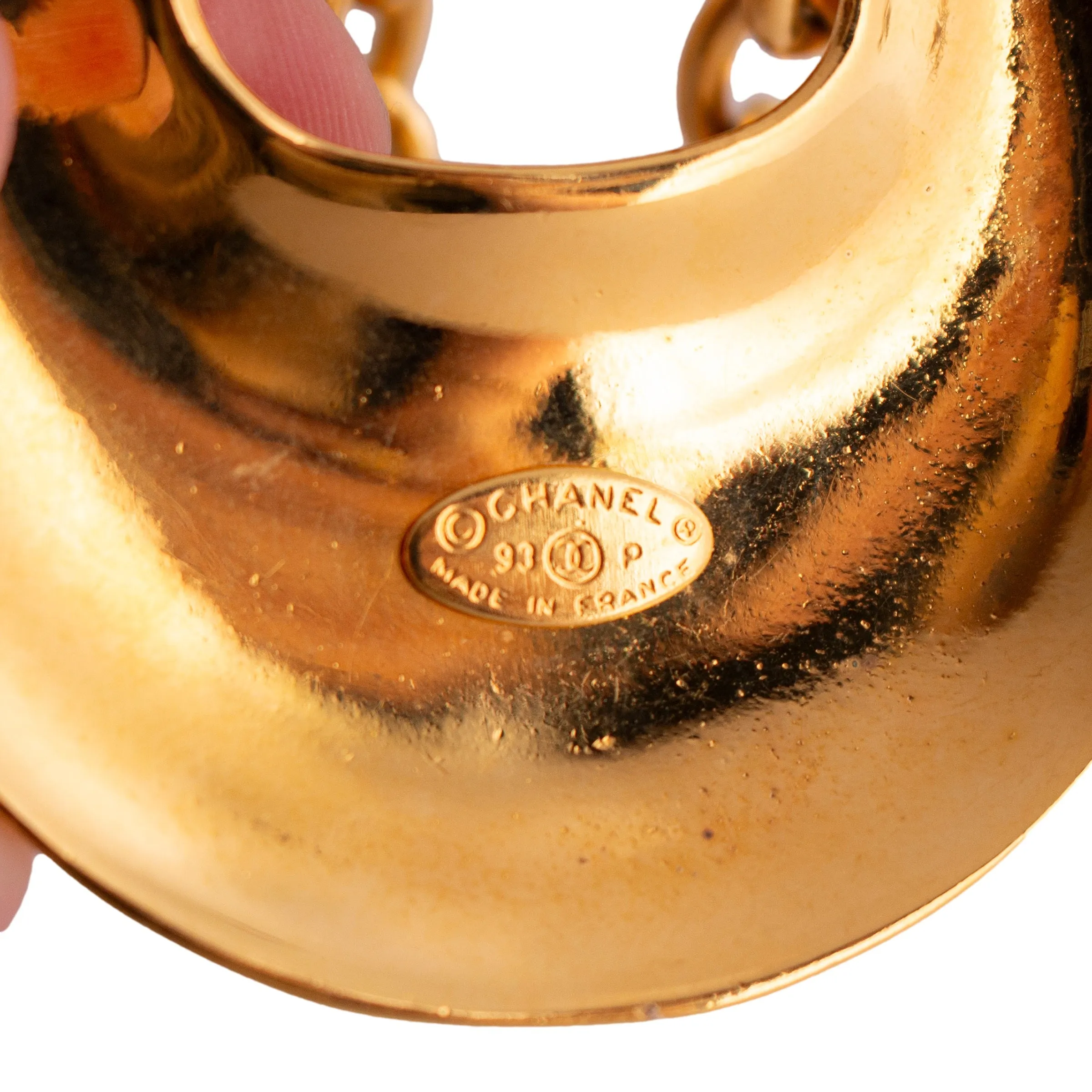 Vintage Chanel Disc Necklace