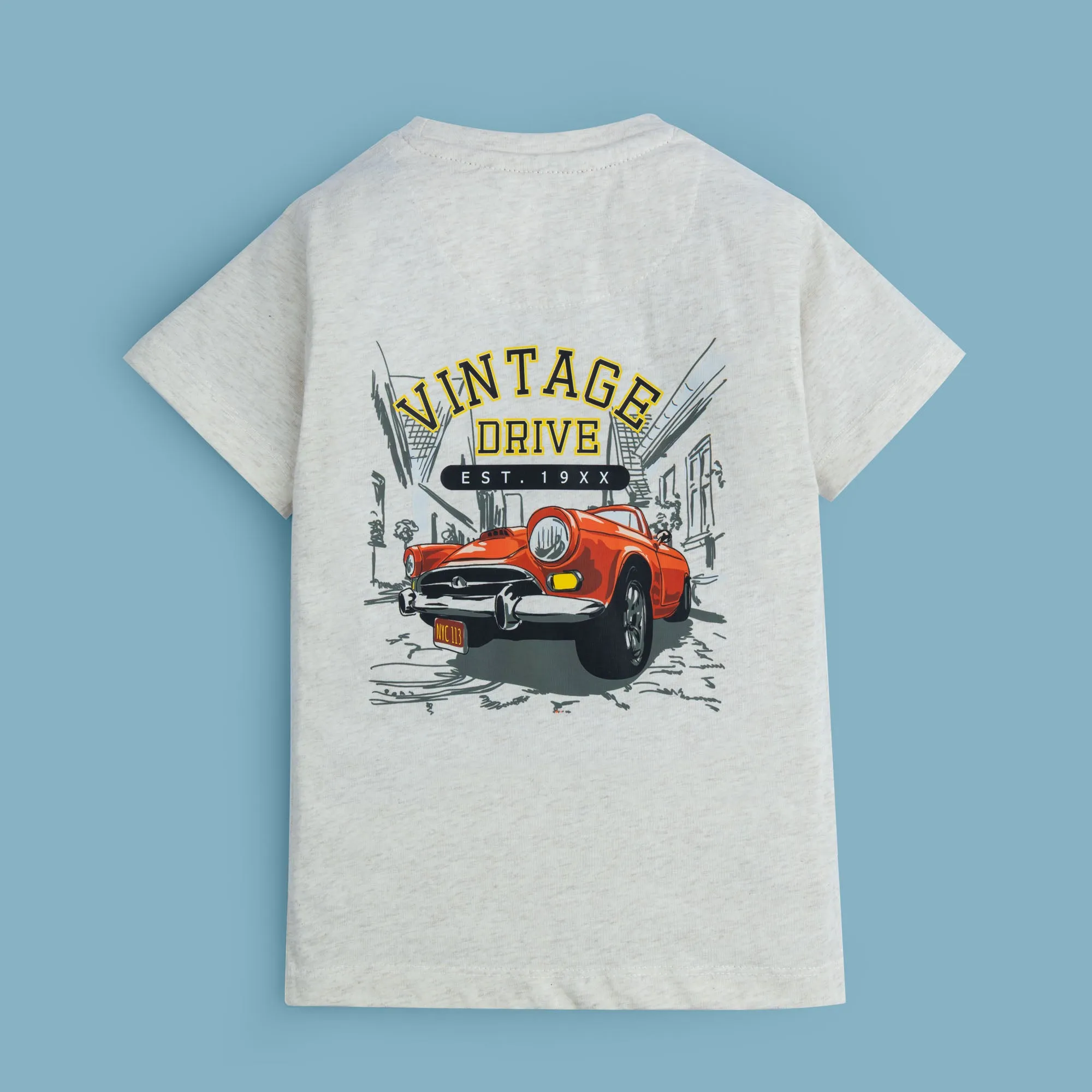 Vintage Drive Graphic T-Shirt