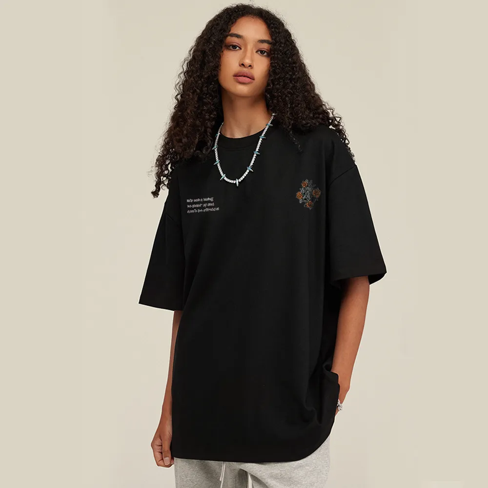 Vintage Flower Graphic T-Shirt