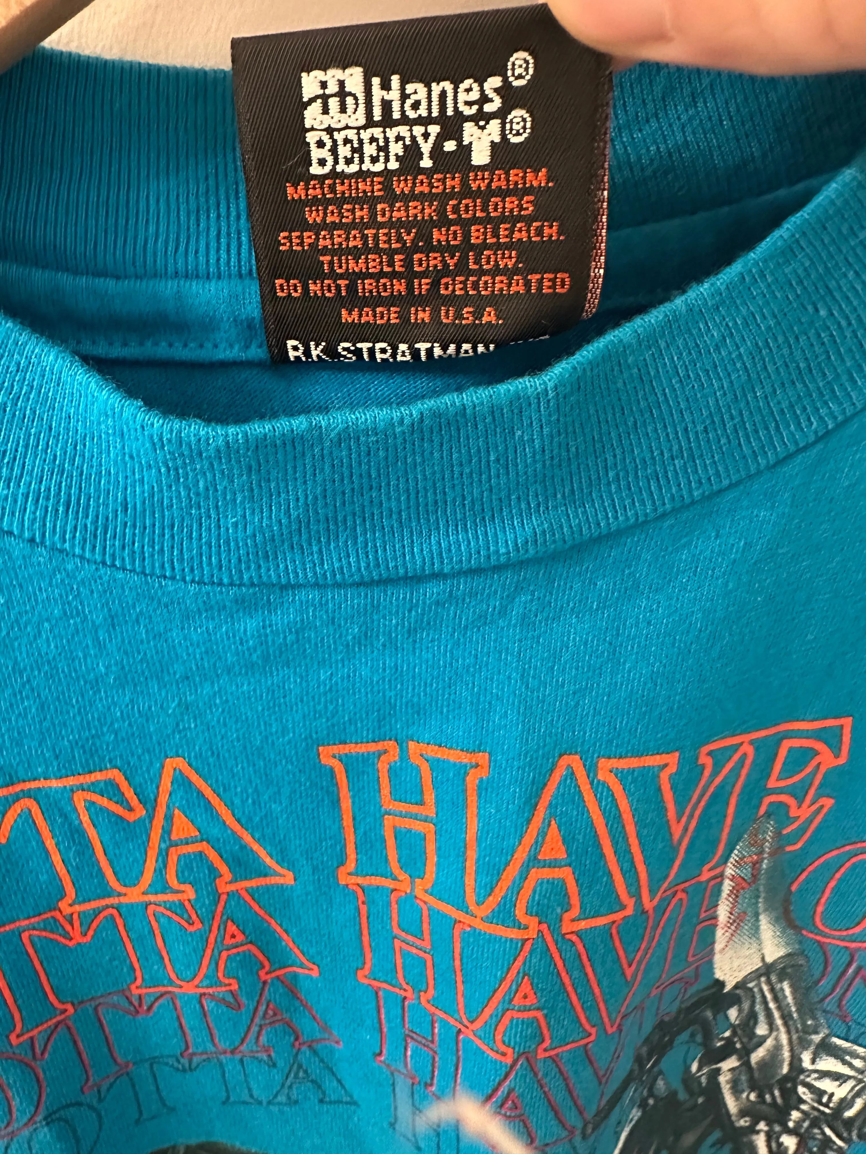 Vintage Harley Davidson Road Runner Roswell New Mexico Tee - Size L