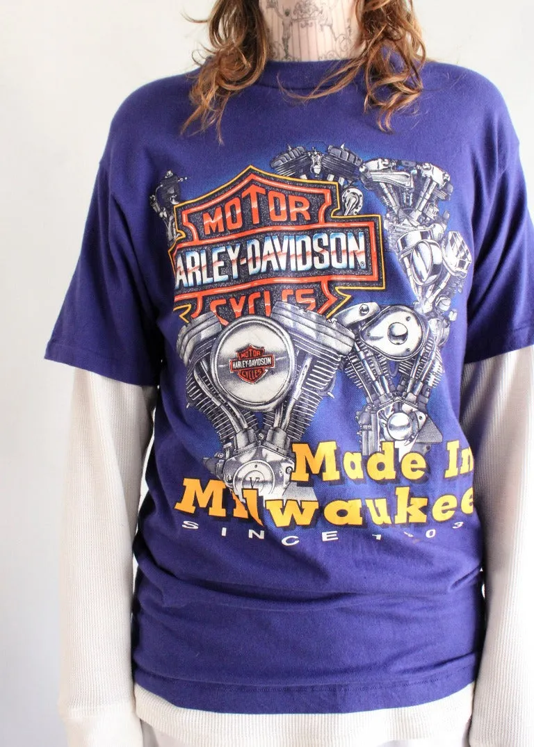 Vintage Harley Tee T0754