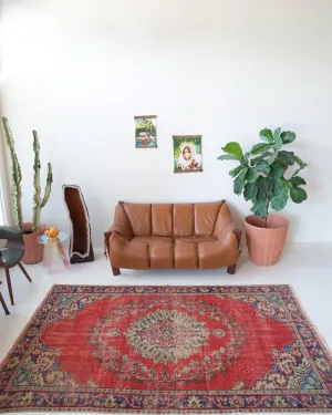Vintage Isparta Rug 5'10"x9'5"
