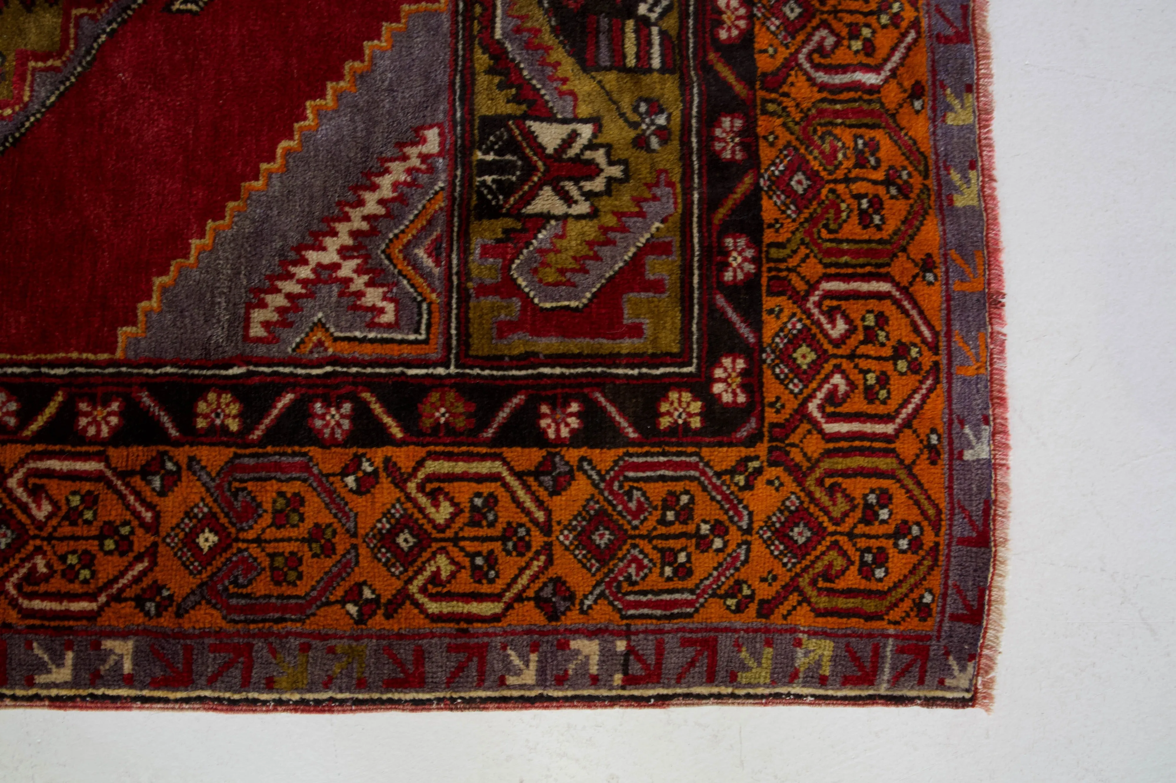 Vintage Kayseri Yahyali Rug 3'9"x6'