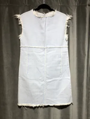 Vintage: Marc by Marc Lightwas Denim Jumper with Frayed Trim