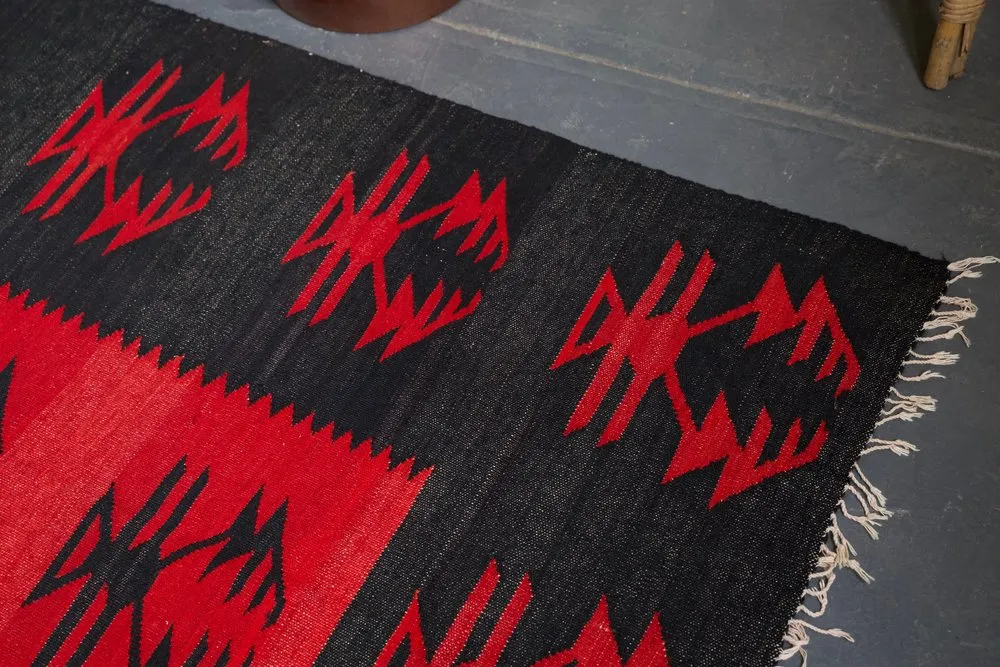 Vintage Sarkoy Kilim 8ftx13ft