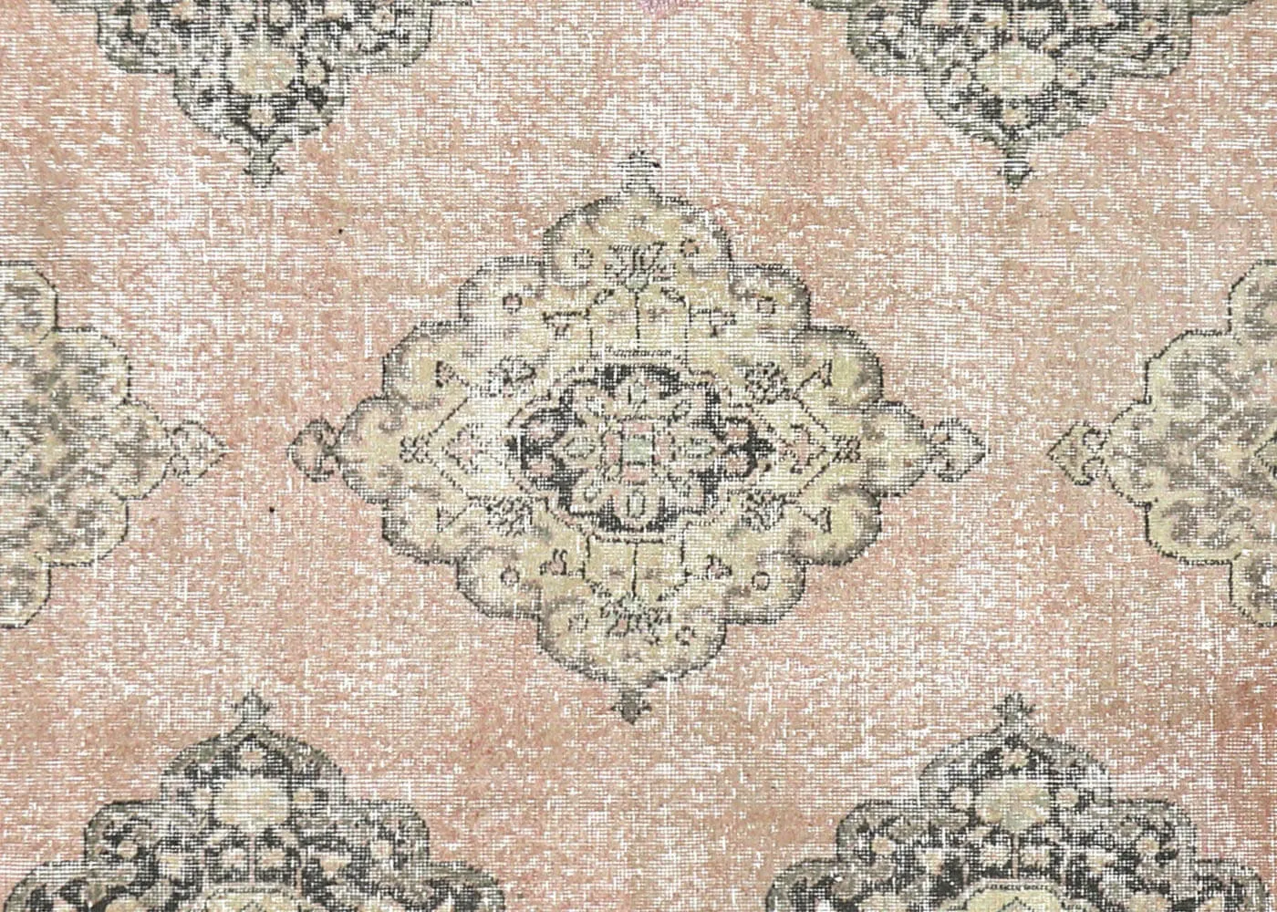 Vintage Turkish Oushak Rug - 4'7" x 13'2"