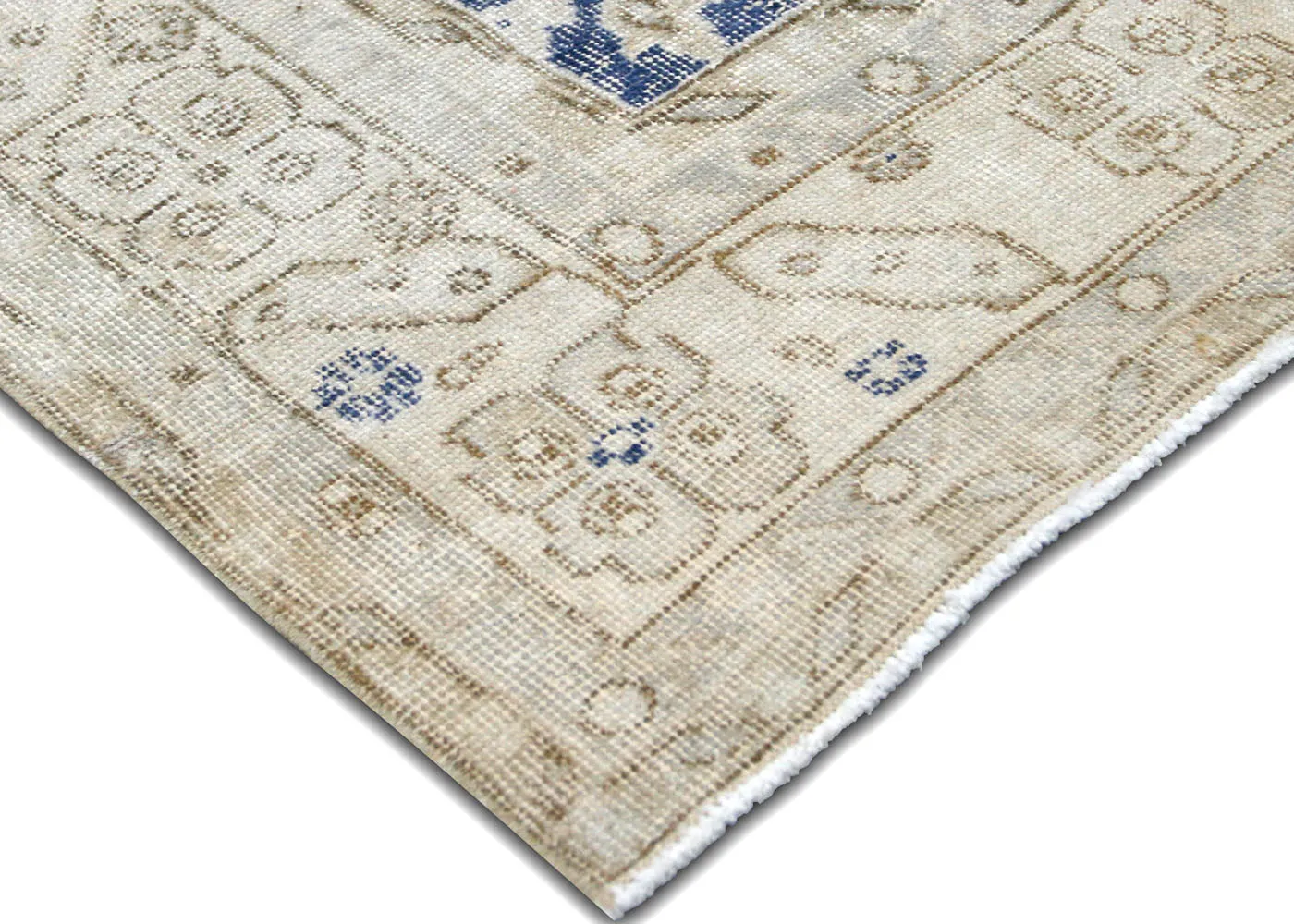 Vintage Turkish Oushak Rug - 5'3" x 7'11"