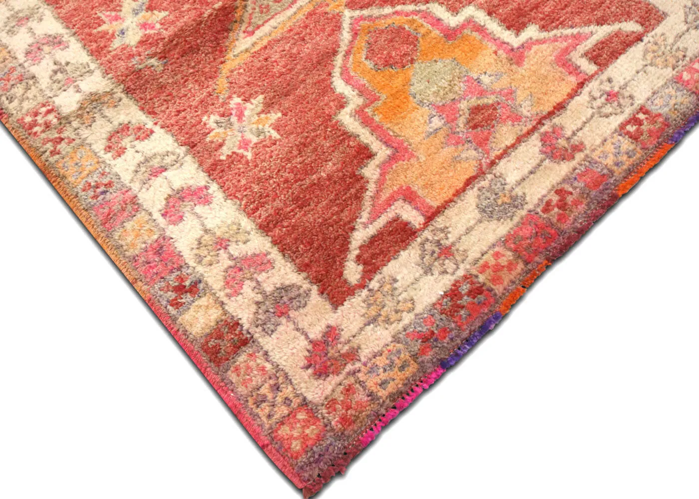 Vintage Turkish Oushak Runner - 2'10" x 13'6"