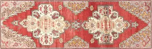 Vintage Turkish Oushak Runner - 3'1" x 9'7"