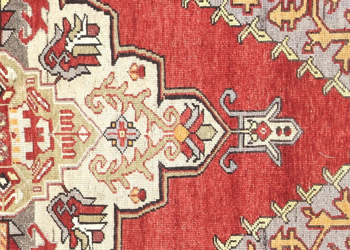 Vintage Turkish Oushak Runner - 3'1" x 9'7"