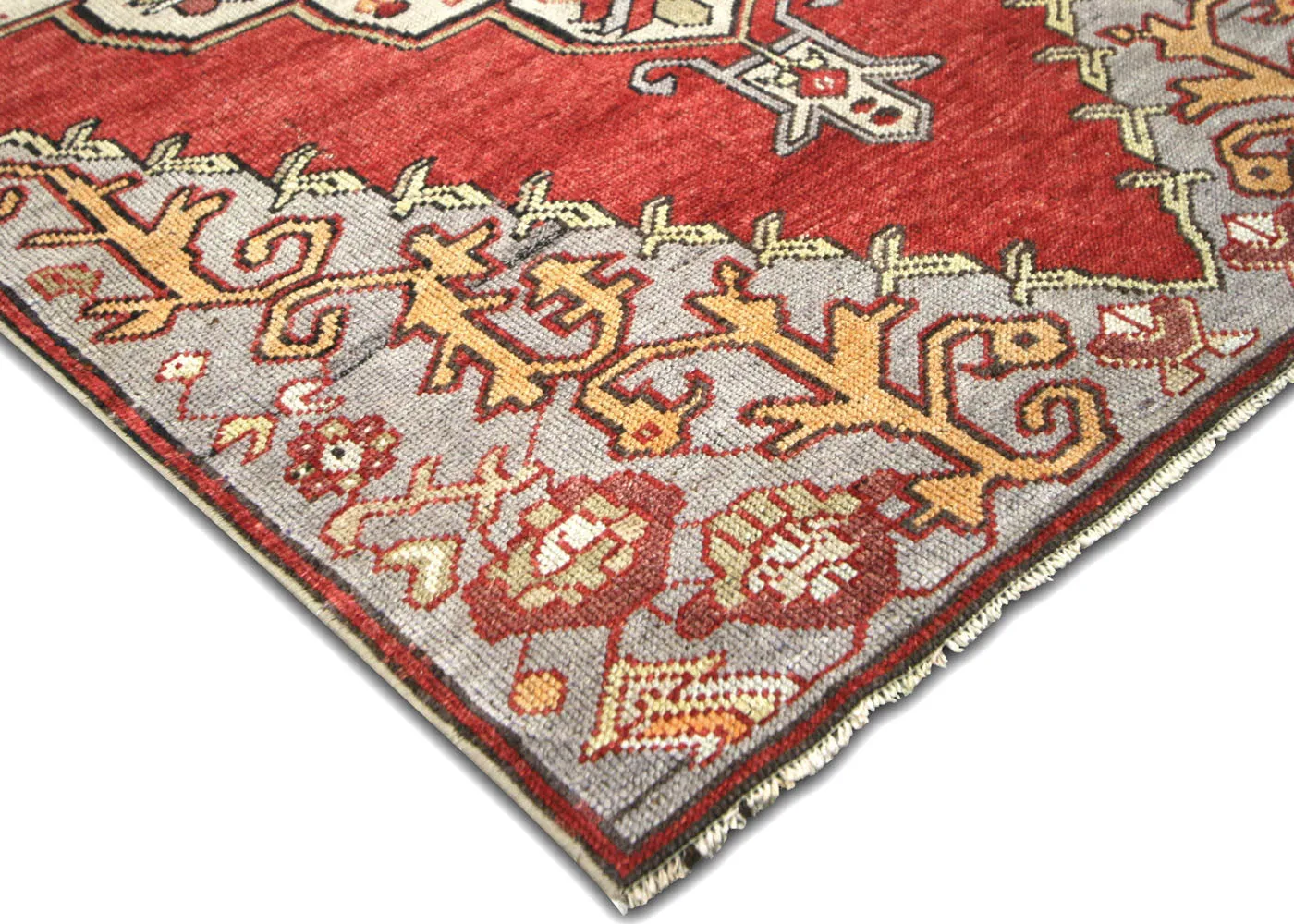 Vintage Turkish Oushak Runner - 3'1" x 9'7"