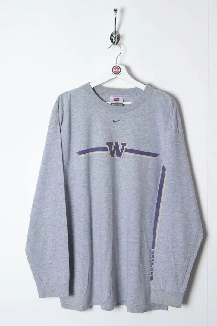 Washington Huskies Nike Longsleeve T-Shirt (XL)