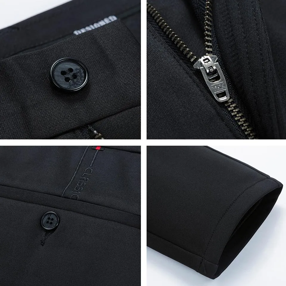 West Louis™ Slim Elastic Soft Dress Pants