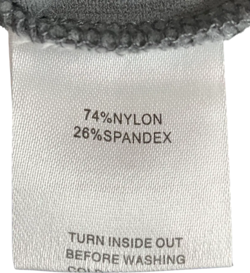 White Fox Grey Don’t Fall Apart Mini Dress UK L