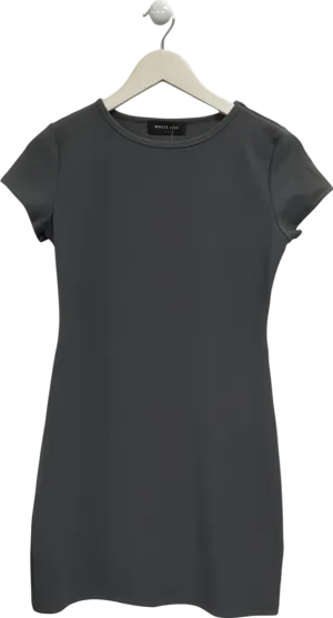White Fox Grey Don’t Fall Apart Mini Dress UK L