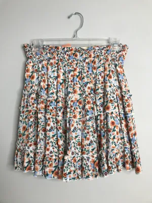 Womens Size Sm Misses Green Altar'd State Skirt