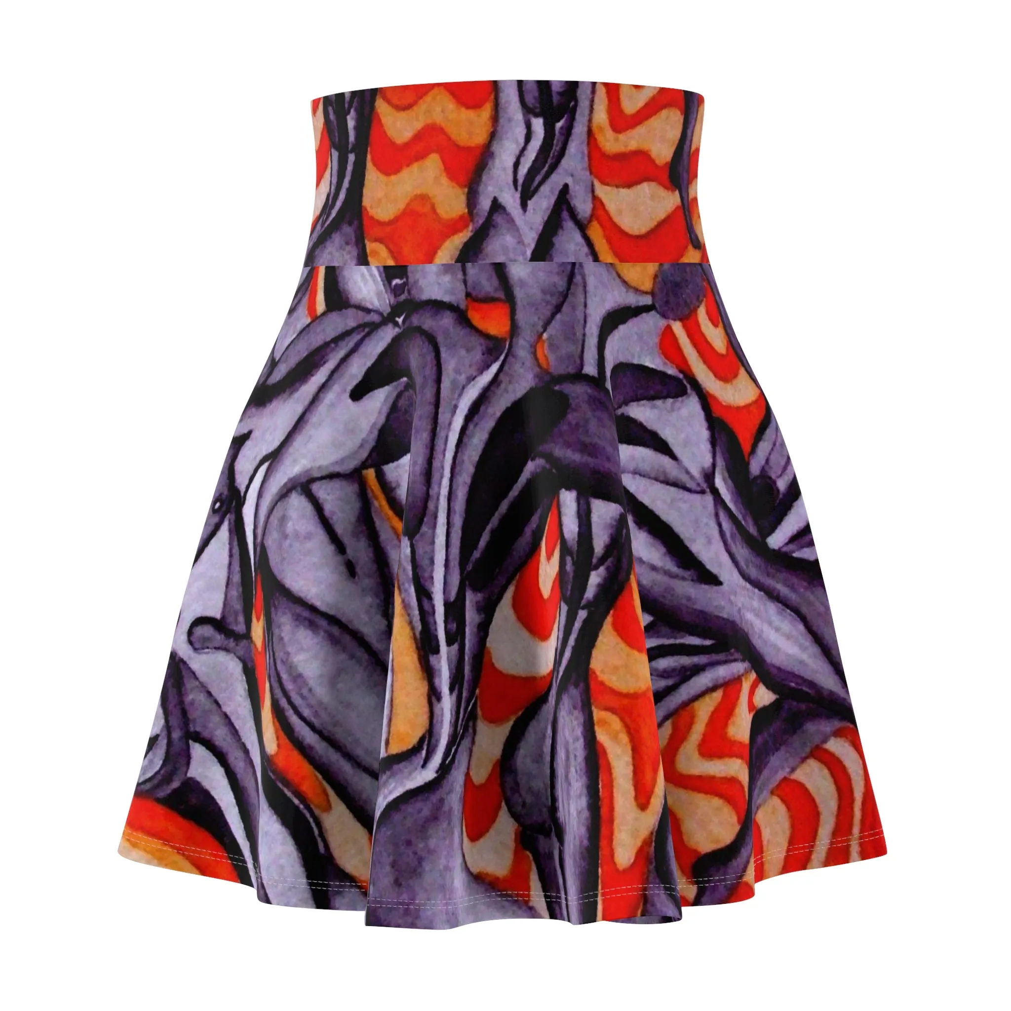 Women's Skater Skirt (AOP)