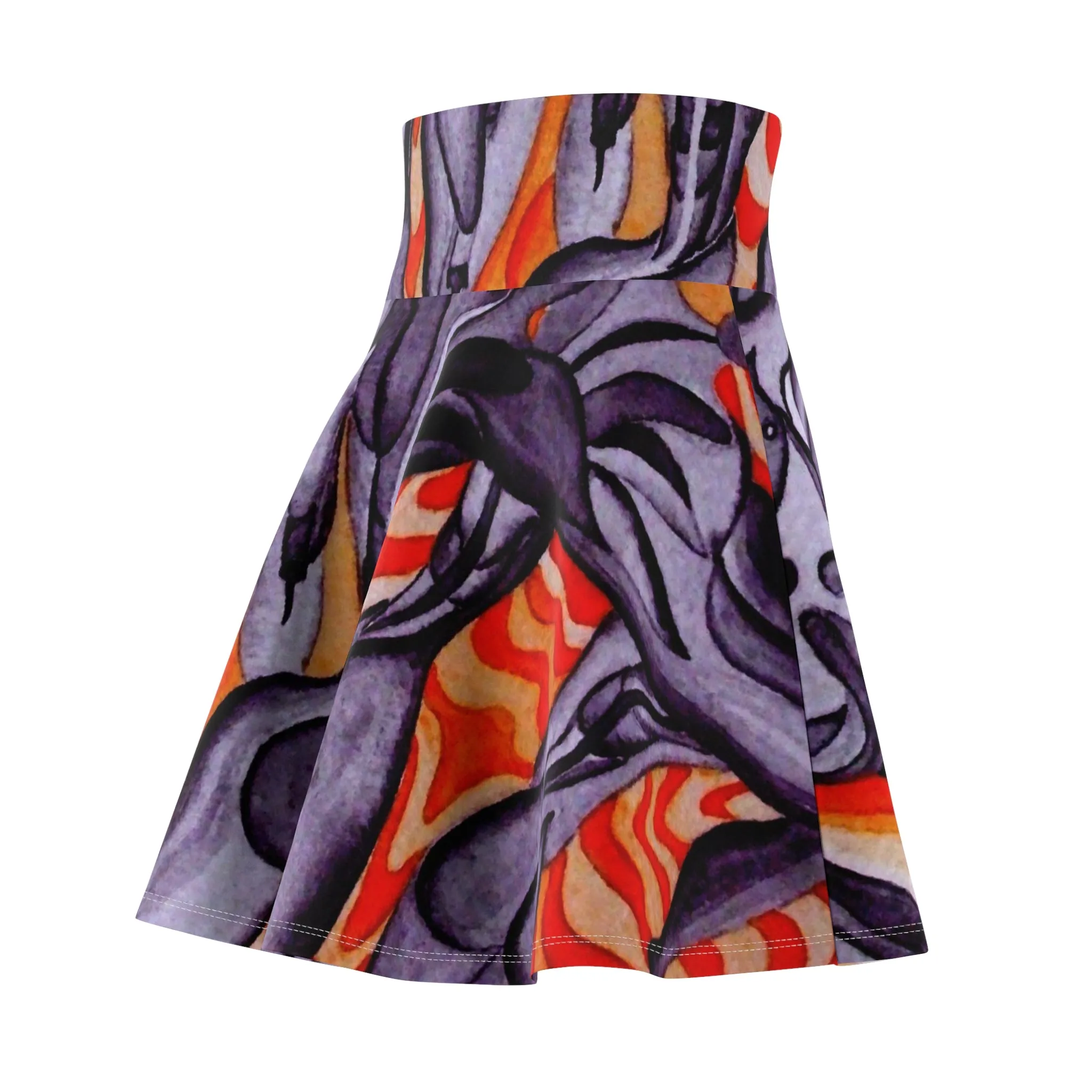 Women's Skater Skirt (AOP)