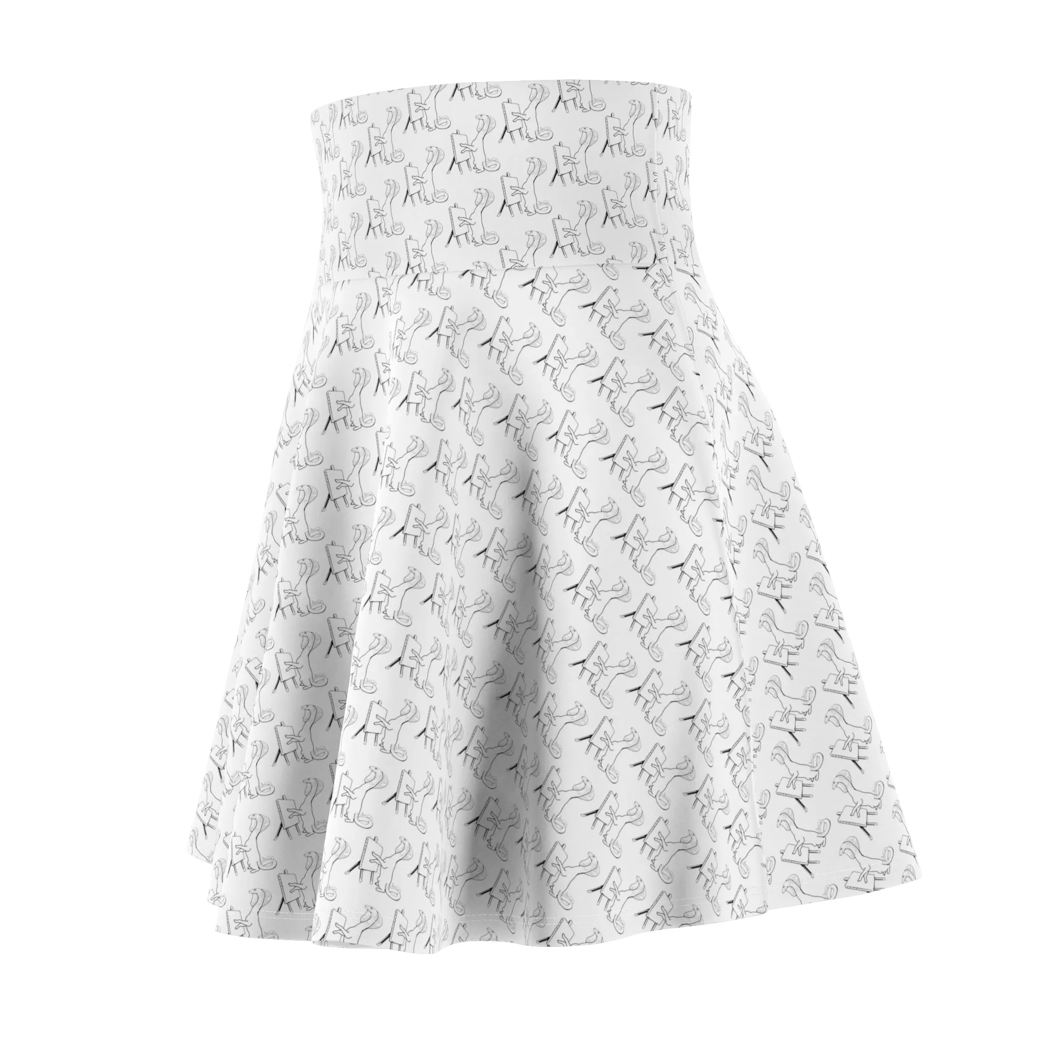 Women's SnakeDog Skater Skirt