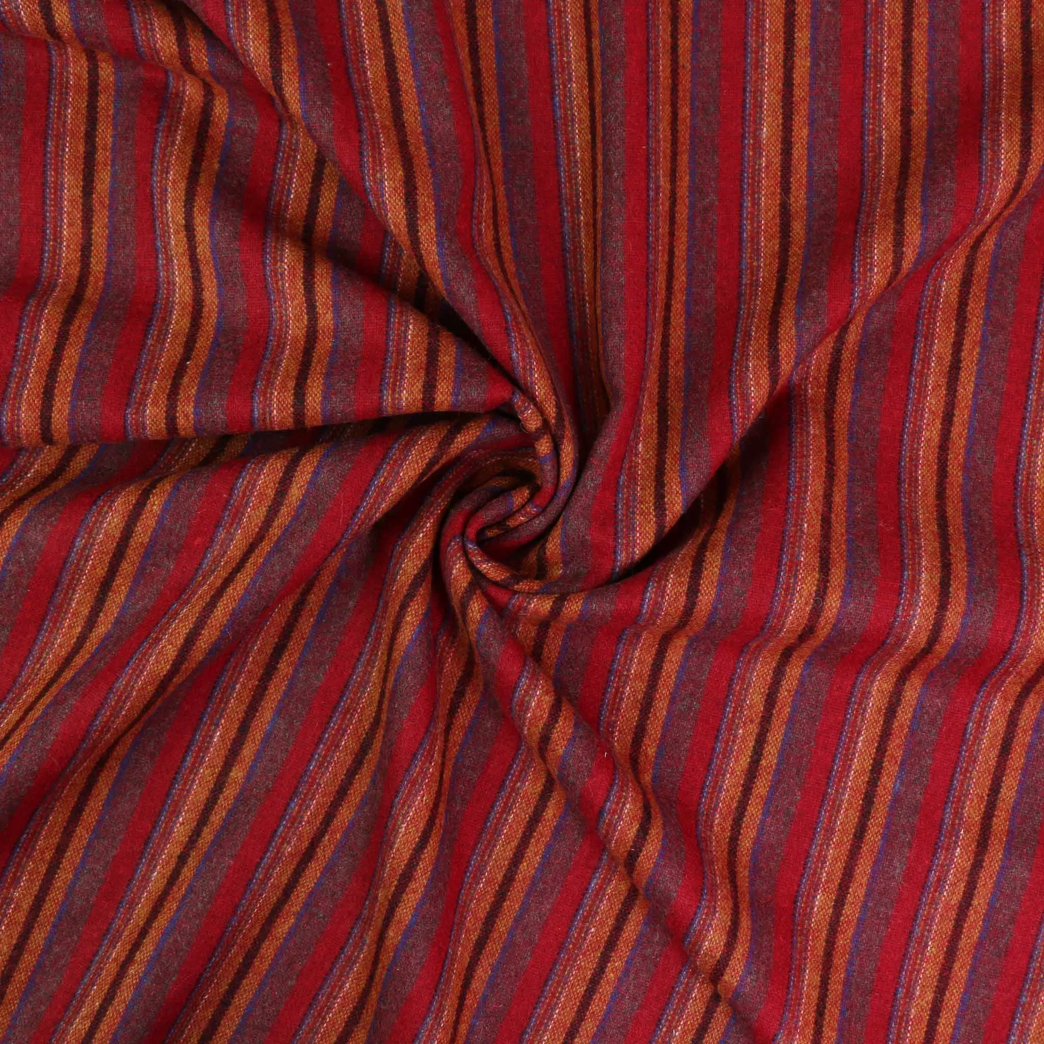Wool blend suiting -  Maroon, red