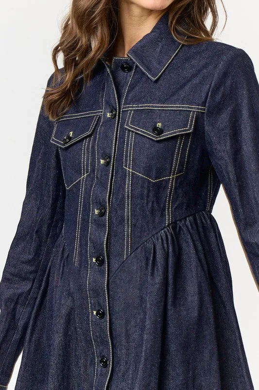 Zoe Denim Dress